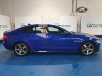 Used Jaguar XE R-Sport 180 HP (132 kW) 2018 Blue Sedan