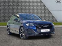 Begagnad Audi Q7 Black Edition 281 HK (206 kW) 2022 Blå SUV