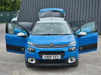 Used Citroën C3 Flair 82 HP (60 kW) 2018 Blue Hatchback