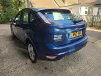 Used Ford Focus Zetec 2010 Blue Hatchback