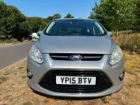 Used Ford C-MAX Titanium 115 HP (84 kW) 2015 Silver MPV