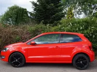 Used VW Polo Edition 60 HP (44 kW) 2014 Red Hatchback