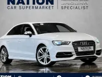 Used Audi S3 300 HP (220 kW) 2015 White Sedan