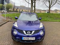 Used Nissan Juke Tekna 2016 Blue SUV