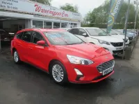 Used Ford Focus Titanium 125 HP (91 kW) 2018 Red Estate