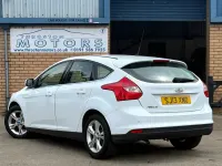 Used Ford Focus Zetec 2013 White Hatchback