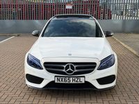 Used Mercedes C250 AMG Line Premium Plus 204 HP (150 kW) 2015 White Sedan
