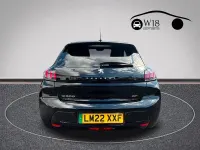 Used Peugeot e-208 Premium 100 kW (136 HP) 2022 Black Hatchback