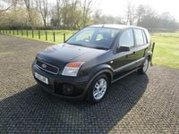 Used Ford Fusion Zetec 101 HP (74 kW) 2008 Black Hatchback