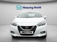 Used Nissan Micra Acenta 92 HP (67 kW) 2021 White Hatchback