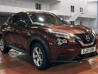 Used Nissan Juke N-Connecta 114 HP (83 kW) 2021 Red SUV