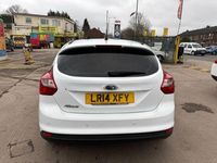 Used Ford Focus Titanium 115 HP (84 kW) 2014 White Hatchback