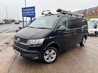 Used VW T6.1 Highline 148 HP (108 kW) 2021 Black Van