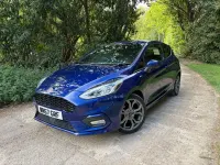 Używany Ford Fiesta ST-Line 140 KM (102 kW) 2017 Niebieski Hatchback
