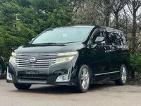 Usado Nissan Elgrand 2011 Negro Monovolumen