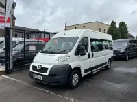 Used Peugeot Boxer 130 HP (95 kW) 2013 White Van