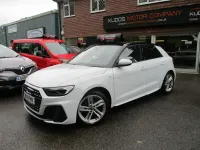 Used Audi A1 Sportback S-Line 150 HP (110 kW) 2019 White Hatchback