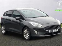 Used Ford Fiesta Titanium 100 HP (73 kW) 2018 Grey Hatchback