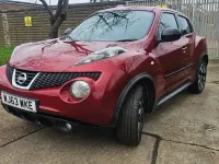 Used Nissan Juke N-TEC 117 HP (86 kW) 2013 Red SUV