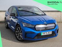 New Skoda Enyaq iV SportlinePlus 210 kW (286 HP) 2025 Race blue metallic SUV