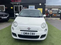 Used Fiat 500 S 69 HP (50 kW) 2014 White Hatchback