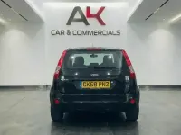 Used Ford Fiesta Zetec 74 HP (54 kW) 2008 Black Hatchback