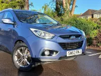 Used Hyundai ix35 SE 115 HP (84 kW) 2014 Blue SUV
