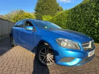 Used Mercedes A180 109 HP (80 kW) 2015 Blue Hatchback