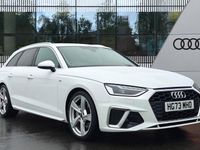 Used Audi A4 S-Line 200 HP (147 kW) 2023 White Estate