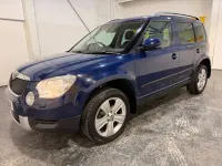 Used Skoda Yeti SE 105 HP (77 kW) 2013 Blue SUV