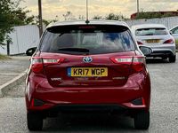 Used Toyota Yaris Hybrid 2017 Red Hatchback