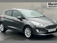 Used Ford Fiesta Titanium 125 HP (91 kW) 2021 Grey Hatchback
