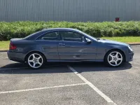 Used Mercedes CLK220 150 HP (110 kW) 2007 Blue Coupe