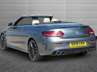 Used Mercedes C43 AMG Premium 385 HP (283 kW) 2019 Grey Cabriolet