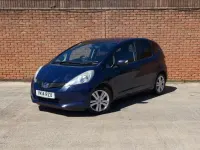 Begagnad Honda Jazz ES 2014 Blå Halvkombi