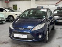 Used Ford Fiesta Zetec 81 HP (59 kW) 2011 Blue Hatchback