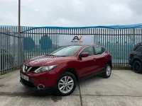Used Nissan Qashqai Acenta 115 HP (84 kW) 2014 Red SUV