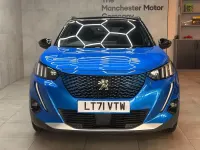 Used Peugeot e-2008 GT 50 kW (68 HP) 2021 Blue SUV