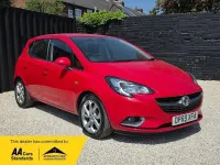 Used Vauxhall Corsa SRi 90 HP (66 kW) 2019 Red Hatchback