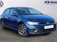 Used VW Polo Life 95 HP (69 kW) 2024 Blue Hatchback