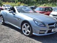 Used Mercedes SLK250 AMG 2012 Silver Cabriolet