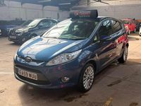 Used Ford Fiesta Titanium 2009 Blue Hatchback