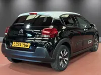Used Citroën C3 PureTech 110 HP (80 kW) 2024 Black Hatchback