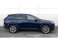 Gebraucht Toyota RAV4 Hybrid 218 PS (160 kW) 2021 Blau SUV