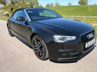 Usado Audi Cabriolet S-Line 177 HP (130 kW) 2015 Preto Cabrios