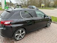 Used Peugeot 308 GT-line 120 HP (88 kW) 2017 Black Hatchback