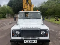 Used Land Rover Defender 122 HP (89 kW) 2013 White Cabriolet