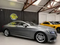Used Mercedes S500 AMG line 455 HP (334 kW) 2015 Silver Coupe
