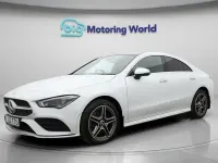 Used Mercedes CLA250e AMG line 2022 White Coupe