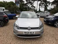 Used VW Golf VII Match 150 HP (110 kW) 2020 Silver Hatchback